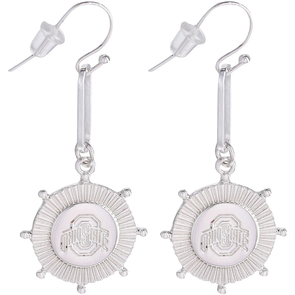 Ohio State Buckeyes Pixel Earrings