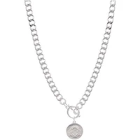 Ohio State Buckeyes Ramsey Silver Necklace