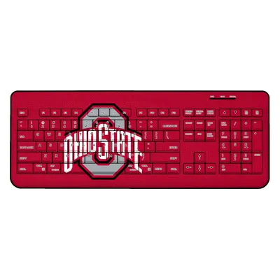 Ohio State Buckeyes Solid Design Wireless Keyboard