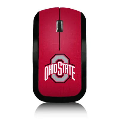 Ohio State Buckeyes Solid Design Wireless Mouse