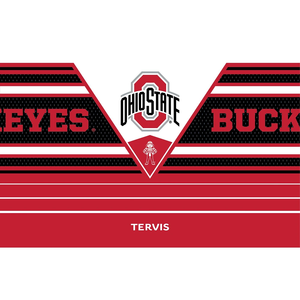 Tervis Buckeyes de l'État de l'Ohio 20oz. Gobelet en acier inoxydable Win Streak