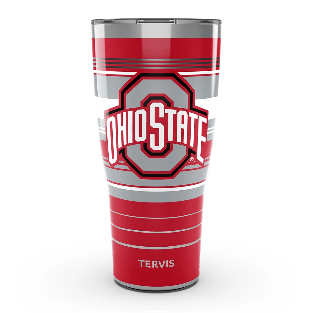 Tervis  Ohio State Buckeyes 30oz. Hype Stripes Stainless Steel Tumbler