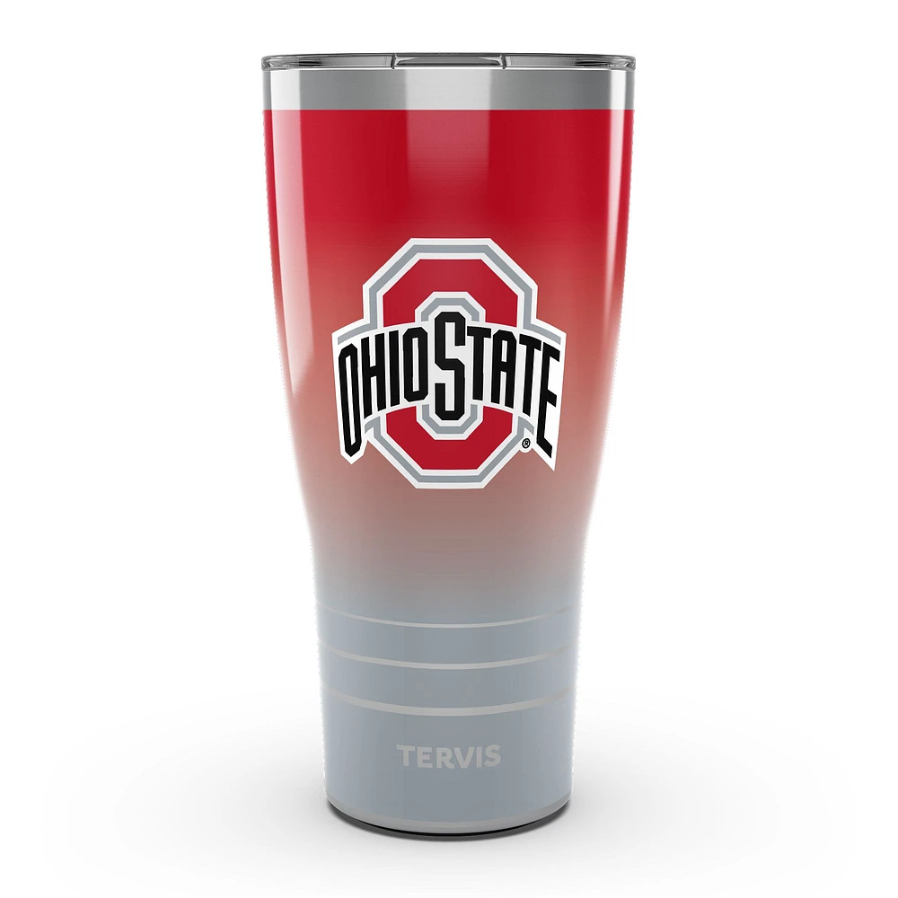 Tervis Buckeyes de l'État de l'Ohio 30oz. Gobelet en acier inoxydable ombré