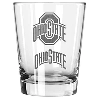 The Memory Company Ohio State Buckeyes 2-Pack 15oz. Double Old Fashioned Glass Set