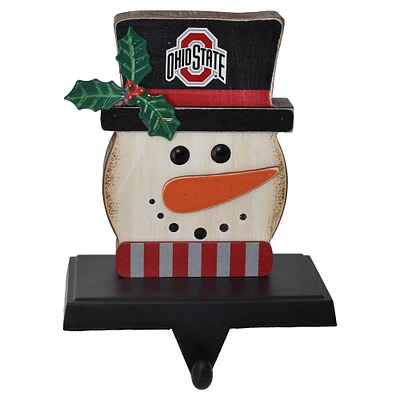 The Memory Company Porte-chaussettes de bonhomme de neige Ohio State Buckeyes