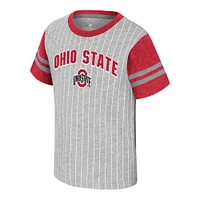 Toddler Colosseum Heather Gray Ohio State Buckeyes Airball T-Shirt