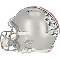 Trey Sermon Ohio State Buckeyes Autographed Riddell Speed Authentic Helmet with "20 Big Ten Champ" Inscription