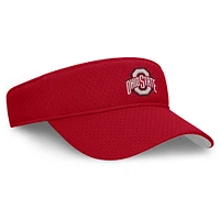 Unisex Nike Scarlet Ohio State Buckeyes 2025 Dugout Softball Ace Performance Adjustable Visor