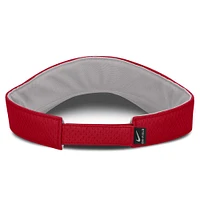 Unisex Nike Scarlet Ohio State Buckeyes 2025 Dugout Softball Ace Performance Adjustable Visor