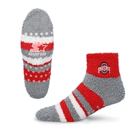 Unisex Starter Red Ohio State Buckeyes Cozy Stripe Socks