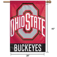 WinCraft Ohio State Buckeyes 28" x 40" Single-Sided Vertical Banner