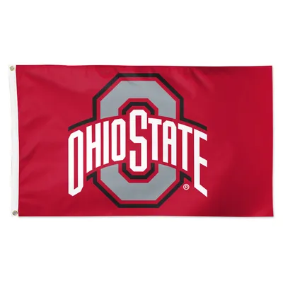 WinCraft Ohio State Buckeyes 3' x 5' Drapeau simple face avec logo principal