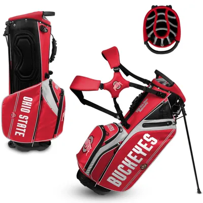 Ohio State Buckeyes WinCraft Caddie Carry Hybrid Golf Bag