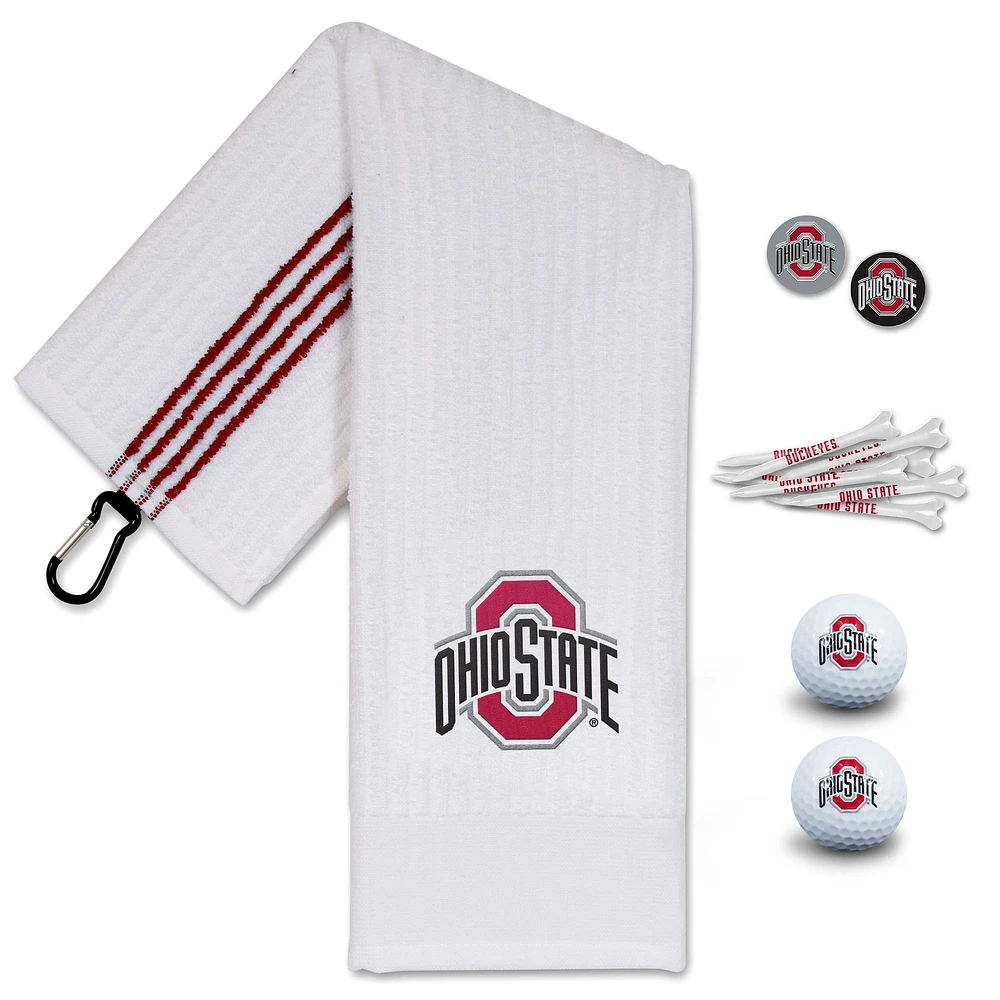 WinCraft Ohio State Buckeyes Coffret cadeau de golf