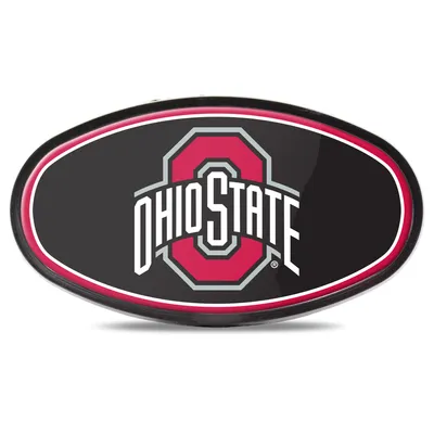 Ohio State Buckeyes WinCraft Oval Color-Covered Hitch Cover