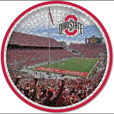 WinCraft Ohio State Buckeyes Round 500-Piece Puzzle