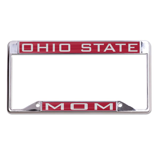 Cadre de plaque d'immatriculation WinCraft Ohio State Buckeyes S/L Mom