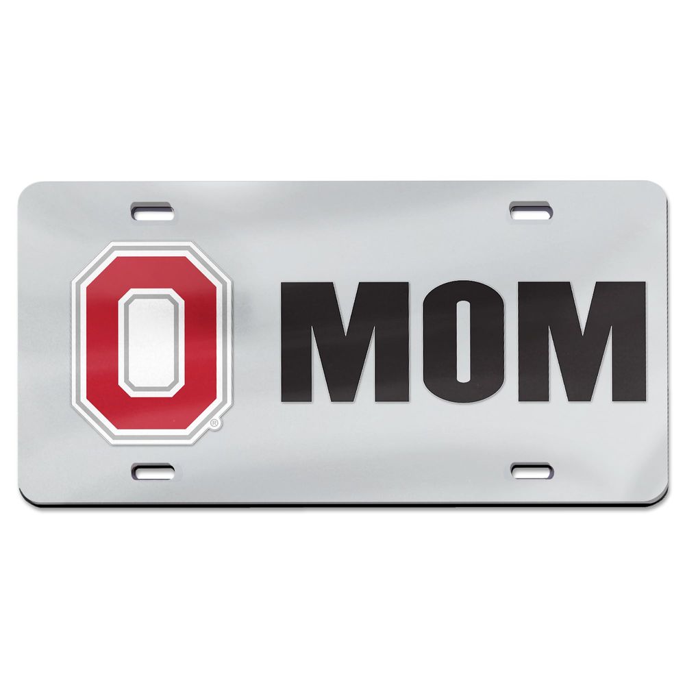 WinCraft Ohio State Buckeyes Specialty Mom License Plate