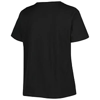 T-shirt noir grande taille Ohio State Buckeyes pour femme