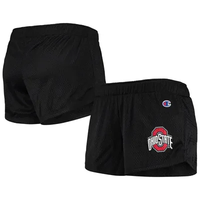 Ohio State Buckeyes Champion Women's Mesh Shorts - Black