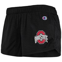 Women's Champion Black Ohio State Buckeyes Mesh Shorts