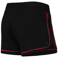 Women's Colosseum Heathered Black Ohio State Buckeyes Lil Sebastian Shorts