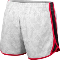 Short Colosseum blanc Ohio State Buckeyes The Plastics Geo Print pour femme