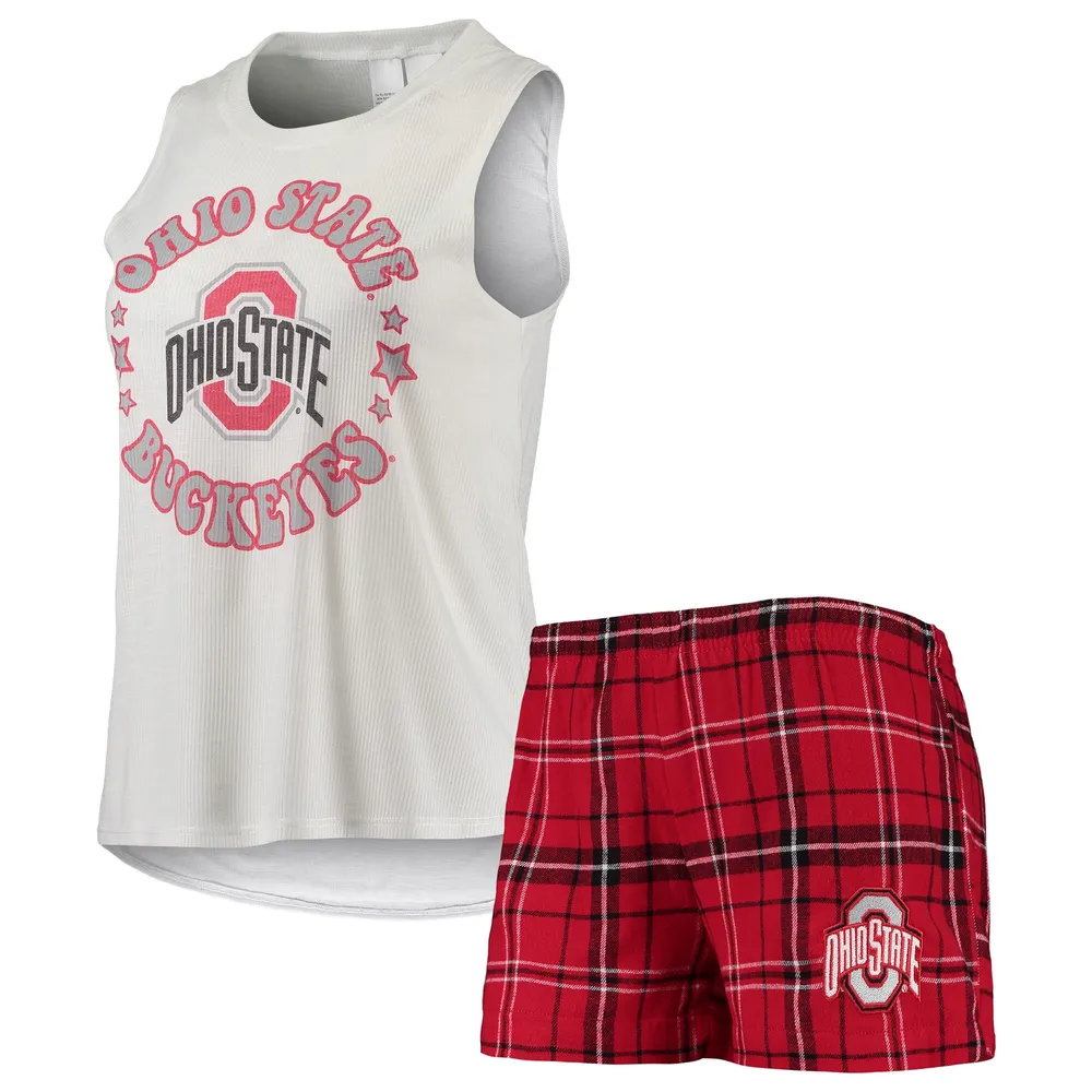 Lids Ohio State Buckeyes Concepts Sport Women's Ultimate Flannel
