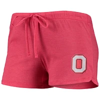 Women's Concepts Sport Scarlet Ohio State Buckeyes Billboard Tie-Dye Tank Top & Shorts Set