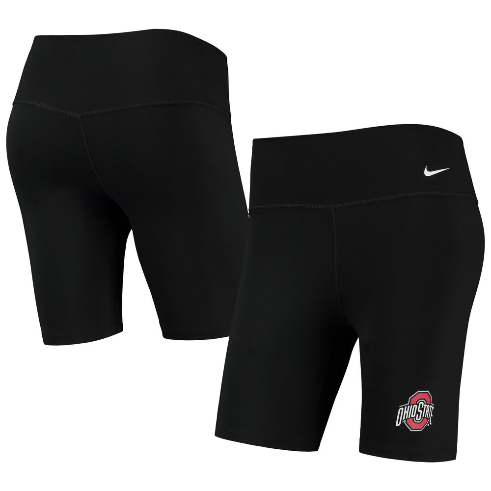 Women's Nike Black Ohio State Buckeyes Biker Performance Shorts