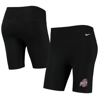 Ohio State Buckeyes Nike Women's Biker Performance Shorts - Black