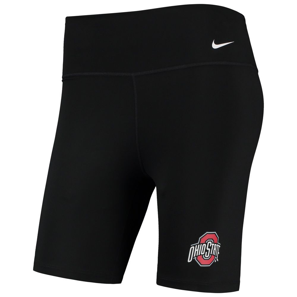 Women's Nike Black Ohio State Buckeyes Biker Performance Shorts