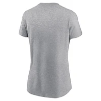 Women's Nike Heather Gray Ohio State Buckeyes THE T-Shirt