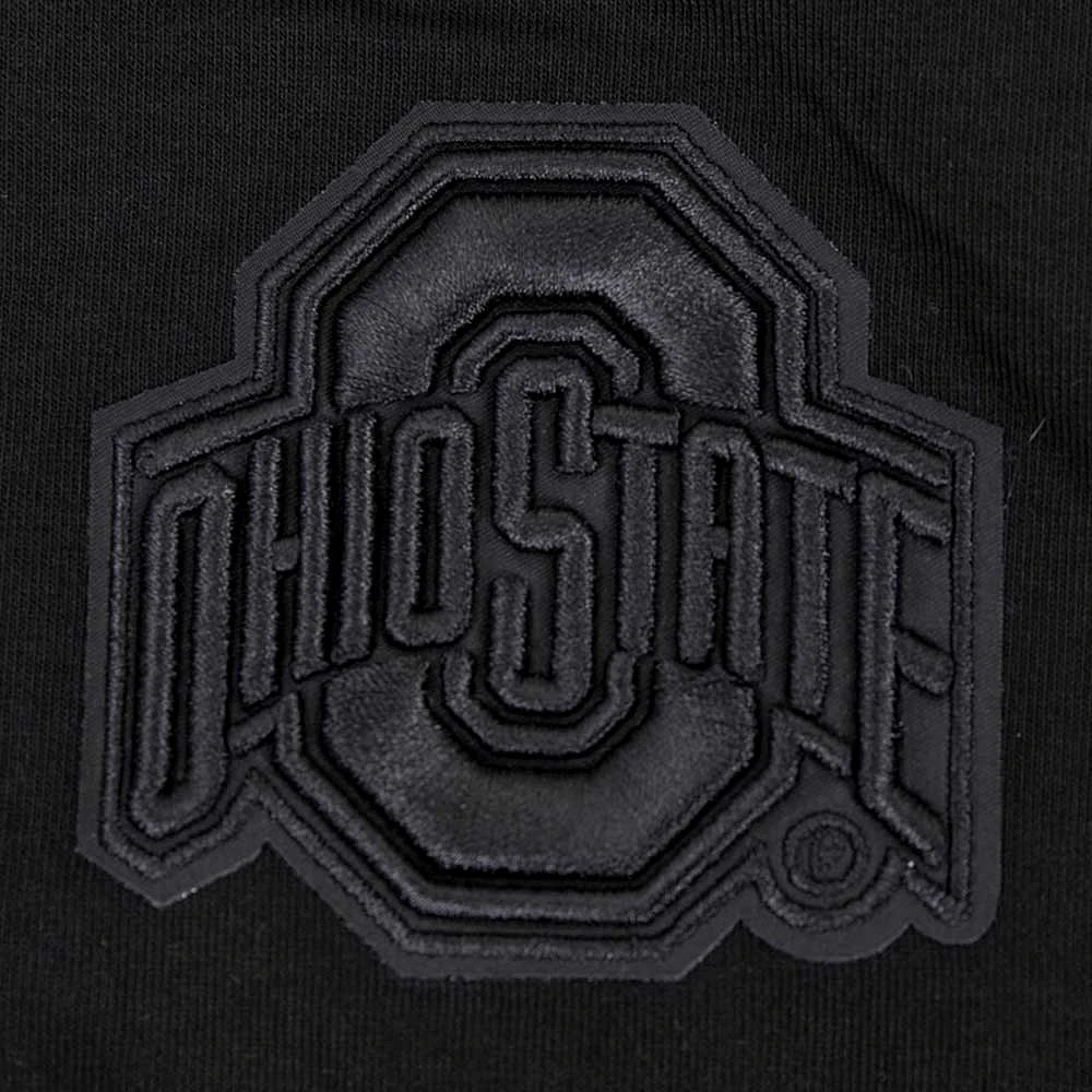 Women's Pro Standard Black Ohio State Buckeyes Neutral Jersey Leggings