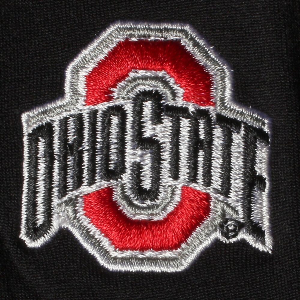 Women's ZooZatz Black Ohio State Buckeyes Fleece Leggings