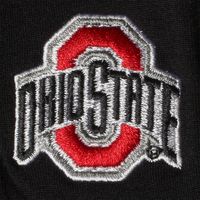 Women's ZooZatz Black Ohio State Buckeyes Fleece Leggings