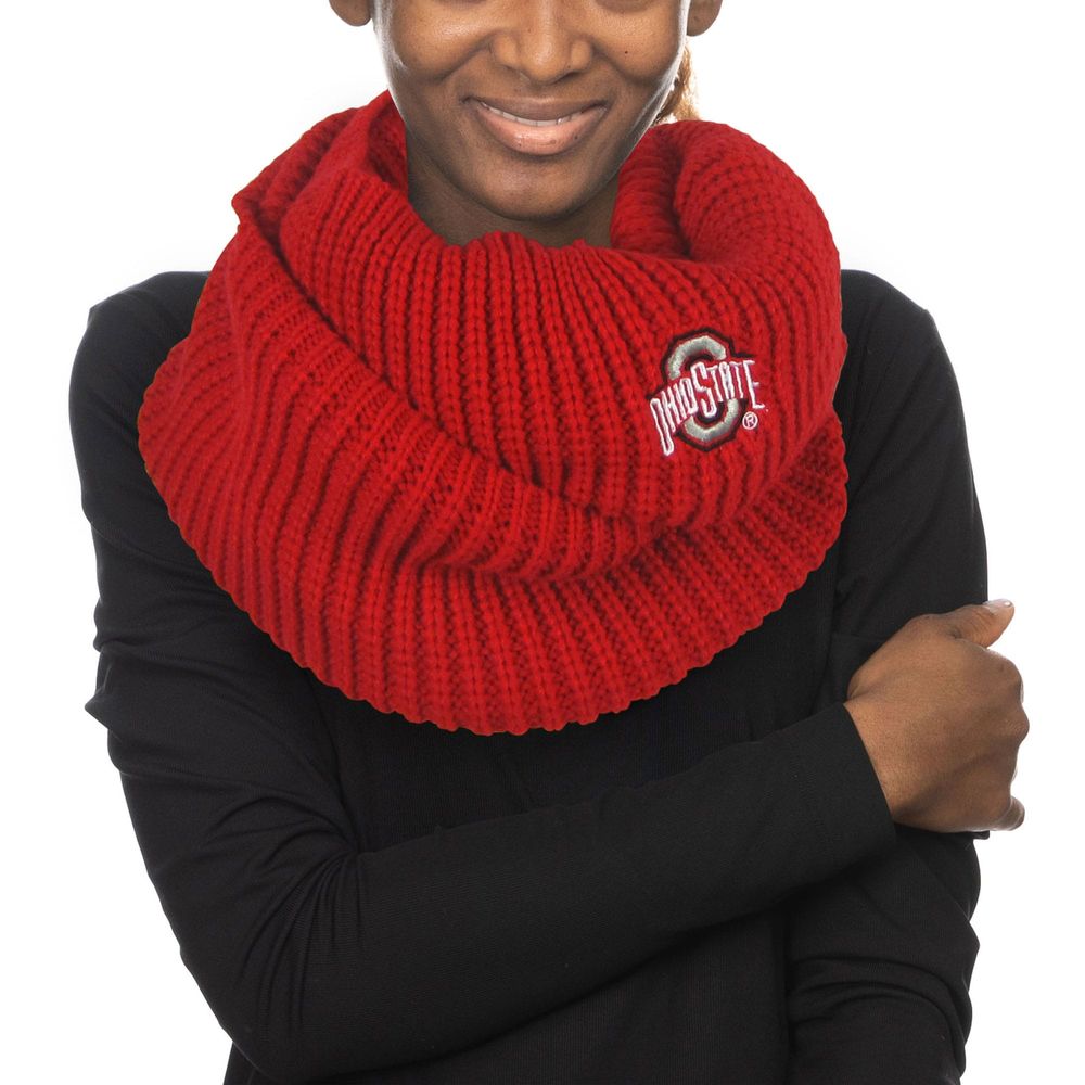 Women's ZooZatz Ohio State Buckeyes Knit Cowl Infinity Scarf