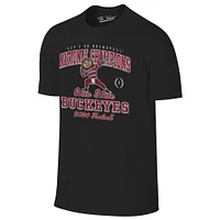 Youth Black Ohio State Buckeyes College Football Playoff 2024 National Champions Bucky T-Shirt