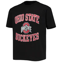 Champion de la jeunesse Ohio State Buckeyes Circling Team Jersey T-shirt noir