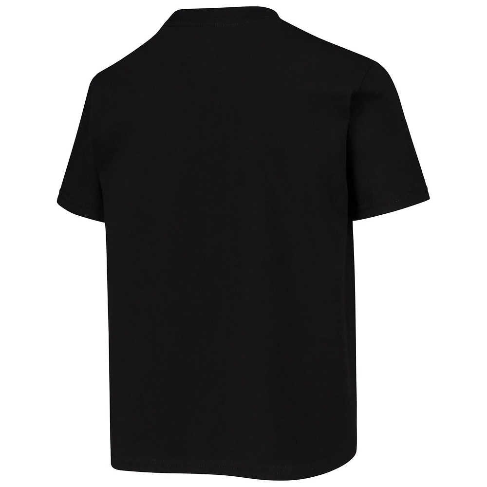 Champion de la jeunesse Ohio State Buckeyes Circling Team Jersey T-shirt noir