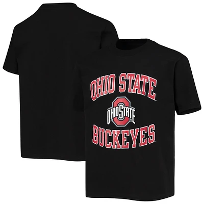 Champion de la jeunesse Ohio State Buckeyes Circling Team Jersey T-shirt noir