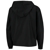 Youth Champion Black Ohio State Buckeyes Pack & Go Quarter-Zip Windbreaker Jacket