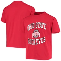 Champion de la jeunesse Scarlet Ohio State Buckeyes Circling Team Jersey T-shirt