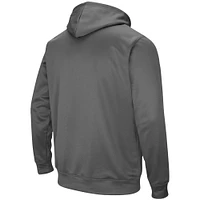 Youth Charcoal Ohio State Buckeyes Big Logo Pullover Hoodie