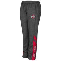 Youth Colosseum Heathered Charcoal Ohio State Buckeyes Fleece Pants