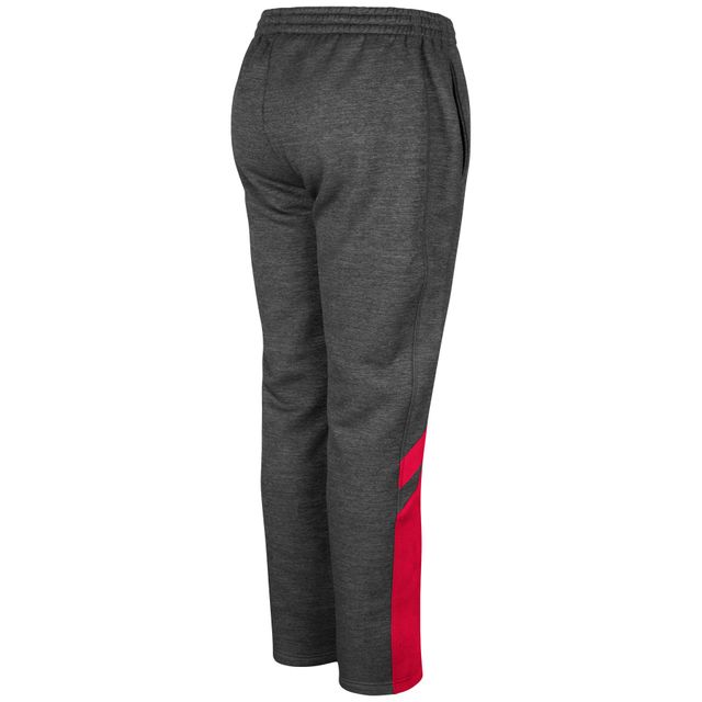 Pantalon en molleton pour jeunes Colosseum Heathered Charcoal Ohio State Buckeyes