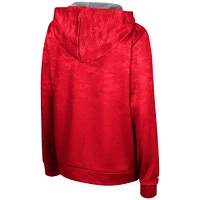 Sweat à capuche haute tension Colosseum Scarlet Ohio State Buckeyes pour jeunes