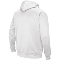 Sweat à capuche blanc avec grand logo des Buckeyes de l'Ohio State Colosseum pour jeunes