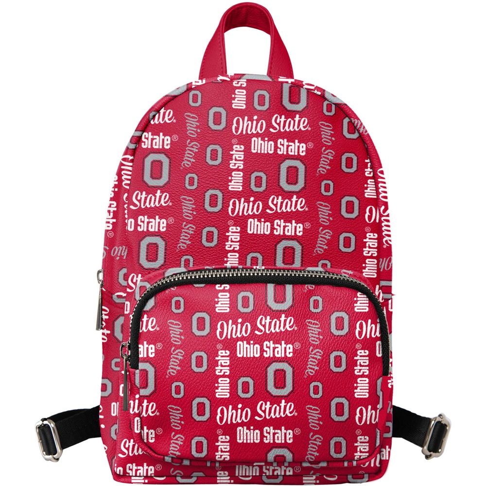 Youth FOCO Red Ohio State Buckeyes Repeat Brooklyn Mini Backpack