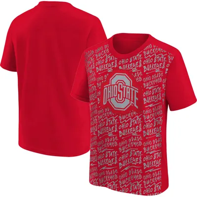 Ohio State Buckeyes Youth Exemplary T-Shirt - Scarlet